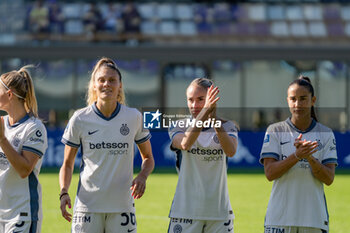 2024-11-03 - #36 Michela Cambiaghi (Inter Femminile) and #31 Tessa Wullaert (Inter Femminile) - ACF FIORENTINA VS INTER - FC INTERNAZIONALE - ITALIAN SERIE A WOMEN - SOCCER