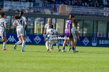 2024-11-03 - Inter femminile exultation, Ivana Andres Sanz (Inter Femminile) scores a gol - ACF FIORENTINA VS INTER - FC INTERNAZIONALE - ITALIAN SERIE A WOMEN - SOCCER