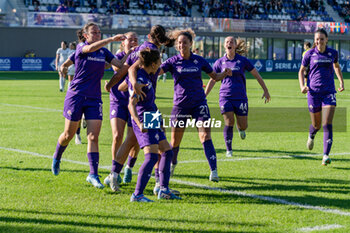 2024-11-03 - #87 Vero Boquete (Fiorentina Femminile) exultation with teammates - ACF FIORENTINA VS INTER - FC INTERNAZIONALE - ITALIAN SERIE A WOMEN - SOCCER