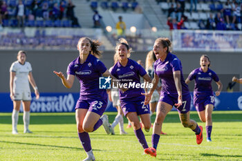 2024-11-03 - #23 Lucia Pastrenge (Fiorentina Femminile) exultation - ACF FIORENTINA VS INTER - FC INTERNAZIONALE - ITALIAN SERIE A WOMEN - SOCCER