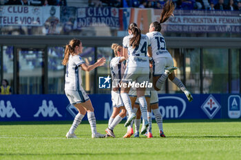 2024-11-03 - Inter femminile exultation - ACF FIORENTINA VS INTER - FC INTERNAZIONALE - ITALIAN SERIE A WOMEN - SOCCER