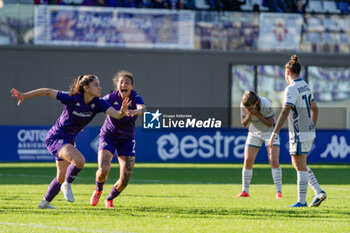 2024-11-03 - Lucia Pastrenge (Fiorentina Femminile) exultation after scoring a goal - ACF FIORENTINA VS INTER - FC INTERNAZIONALE - ITALIAN SERIE A WOMEN - SOCCER