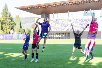 2024-11-03 - Agnese Bonfantini (Fiorentina Femminile) and teammates exultation after winning the match - ACF FIORENTINA VS INTER - FC INTERNAZIONALE - ITALIAN SERIE A WOMEN - SOCCER