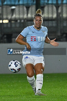 2024-11-02 - Louise Eriksen of S.S. Lazio in action during the 8th day of the Serie A Femminile eBay Championship between S.S. Lazio and F.C. Como at the Mirko Fersini Stadium on November 2, 2024 in Formello, Italy. - LAZIO WOMEN VS FC COMO WOMEN - ITALIAN SERIE A WOMEN - SOCCER