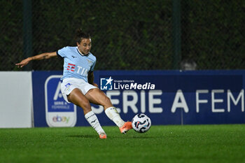 2024-11-02 - Elisabetta Oliviero of S.S. Lazio in action during the 8th day of the Serie A Femminile eBay Championship between S.S. Lazio and F.C. Como at the Mirko Fersini Stadium on November 2, 2024 in Formello, Italy. - LAZIO WOMEN VS FC COMO WOMEN - ITALIAN SERIE A WOMEN - SOCCER