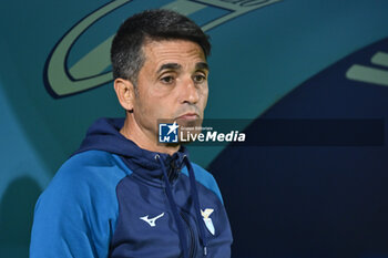 2024-11-02 - Gianluca Grassadonia coach of S.S. Lazio during the 8th day of the Serie A Femminile eBay Championship between S.S. Lazio and F.C. Como at the Mirko Fersini Stadium on November 2, 2024 in Formello, Italy. - LAZIO WOMEN VS FC COMO WOMEN - ITALIAN SERIE A WOMEN - SOCCER