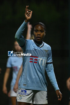 2024-11-02 - Carina Alicia Baltriop Reyes of S.S. Lazio during the 8th day of the Serie A Femminile eBay Championship between S.S. Lazio and F.C. Como at the Mirko Fersini Stadium on November 2, 2024 in Formello, Italy. - LAZIO WOMEN VS FC COMO WOMEN - ITALIAN SERIE A WOMEN - SOCCER