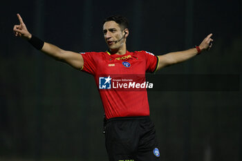 2024-11-02 - Referee Gianmarco Vailati during the 8th day of the Serie A Femminile eBay Championship between S.S. Lazio and F.C. Como at the Mirko Fersini Stadium on November 2, 2024 in Formello, Italy. - LAZIO WOMEN VS FC COMO WOMEN - ITALIAN SERIE A WOMEN - SOCCER