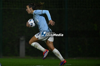 2024-11-02 - Clarisse Le Bihan of S.S. Lazio celebrates after scoring the gol of 1-2 during the 8th day of the Serie A Femminile eBay Championship between S.S. Lazio and F.C. Como at the Mirko Fersini Stadium on November 2, 2024 in Formello, Italy. - LAZIO WOMEN VS FC COMO WOMEN - ITALIAN SERIE A WOMEN - SOCCER