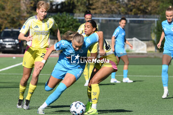 2024-11-03 - during the Soccer- Italian Serie A Women between Napoli Femminile vs Juventus FC at Arena Giuseppe Piccolo Stadium - NAPOLI FEMMINILE VS JUVENTUS FC - ITALIAN SERIE A WOMEN - SOCCER