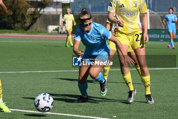 2024-11-03 - Michela Giordano of Napoli Femminile in action during the Soccer- Italian Serie A Women between Napoli Femminile vs Juventus FC at Arena Giuseppe Piccolo Stadium - NAPOLI FEMMINILE VS JUVENTUS FC - ITALIAN SERIE A WOMEN - SOCCER