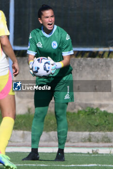 2024-11-03 - Beatrice Beretta of Napoli Femminile in action during the Soccer- Italian Serie A Women between Napoli Femminile vs Juventus FC at Arena Giuseppe Piccolo Stadium - NAPOLI FEMMINILE VS JUVENTUS FC - ITALIAN SERIE A WOMEN - SOCCER