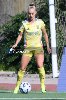 2024-11-03 - Asia Bragonzi of Juventus FC in action during the Soccer- Italian Serie A Women between Napoli Femminile vs Juventus FC at Arena Giuseppe Piccolo Stadium - NAPOLI FEMMINILE VS JUVENTUS FC - ITALIAN SERIE A WOMEN - SOCCER