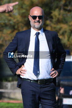 2024-11-03 - Massimilano Canzi coach of Juventus FC look during the Soccer- Italian Serie A Women between Napoli Femminile vs Juventus FC at Arena Giuseppe Piccolo Stadium - NAPOLI FEMMINILE VS JUVENTUS FC - ITALIAN SERIE A WOMEN - SOCCER