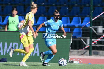 2024-11-03 - Michela Giordano of Napoli Femminile in action during the Soccer- Italian Serie A Women between Napoli Femminile vs Juventus FC at Arena Giuseppe Piccolo Stadium - NAPOLI FEMMINILE VS JUVENTUS FC - ITALIAN SERIE A WOMEN - SOCCER