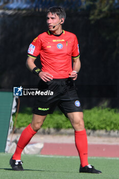 2024-11-03 - Leonardo Mastrodonato the referee during the Soccer- Italian Serie A Women between Napoli Femminile vs Juventus FC at Arena Giuseppe Piccolo Stadium - NAPOLI FEMMINILE VS JUVENTUS FC - ITALIAN SERIE A WOMEN - SOCCER