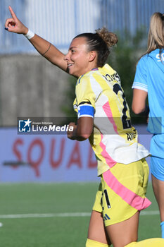 2024-11-03 - Arianna Caruso of Juventus FC celebrates after scoring goal during the Soccer- Italian Serie A Women between Napoli Femminile vs Juventus FC at Arena Giuseppe Piccolo Stadium - NAPOLI FEMMINILE VS JUVENTUS FC - ITALIAN SERIE A WOMEN - SOCCER