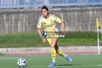 2024-11-03 - Viola Monica Calligaris of Juventus FC in action during the Soccer- Italian Serie A Women between Napoli Femminile vs Juventus FC at Arena Giuseppe Piccolo Stadium - NAPOLI FEMMINILE VS JUVENTUS FC - ITALIAN SERIE A WOMEN - SOCCER