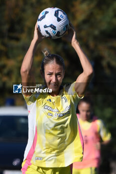 2024-11-03 - Arianna Caruso of Juventus FC in action during the Soccer- Italian Serie A Women between Napoli Femminile vs Juventus FC at Arena Giuseppe Piccolo Stadium - NAPOLI FEMMINILE VS JUVENTUS FC - ITALIAN SERIE A WOMEN - SOCCER