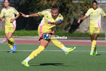 2024-11-03 - Arianna Caruso of Juventus FC in action during the Soccer- Italian Serie A Women between Napoli Femminile vs Juventus FC at Arena Giuseppe Piccolo Stadium - NAPOLI FEMMINILE VS JUVENTUS FC - ITALIAN SERIE A WOMEN - SOCCER