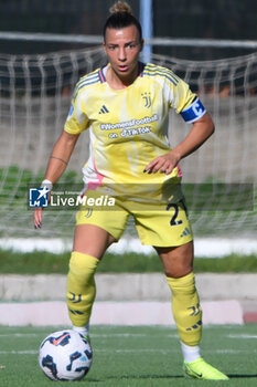 2024-11-03 - Arianna Caruso of Juventus FC in action during the Soccer- Italian Serie A Women between Napoli Femminile vs Juventus FC at Arena Giuseppe Piccolo Stadium - NAPOLI FEMMINILE VS JUVENTUS FC - ITALIAN SERIE A WOMEN - SOCCER