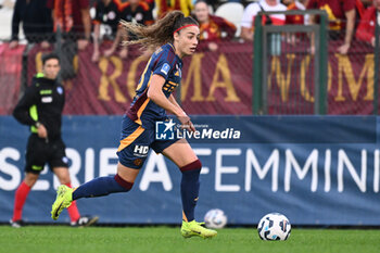 2024-11-09 - Benedetta Glionna of A.S. Roma Femminile in action during the 9th day of the Serie A Femminile eBay Championship between A.S. Roma and A.C.F. Fiorentina Femminile at the Tre Fontane Stadium on November 9, 2024 in Rome, Italy. - AS ROMA VS ACF FIORENTINA - ITALIAN SERIE A WOMEN - SOCCER