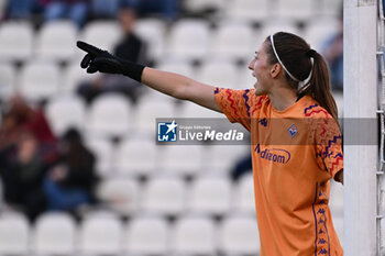 2024-11-09 - Cecilie Fiskerstrand of A.C.F Fiorentina during the 9th day of the Serie A Femminile eBay Championship between A.S. Roma and A.C.F. Fiorentina Femminile at the Tre Fontane Stadium on November 9, 2024 in Rome, Italy. - AS ROMA VS ACF FIORENTINA - ITALIAN SERIE A WOMEN - SOCCER