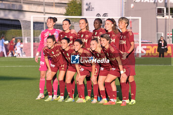 2024-11-17 - AS Roma Women during the Italian Football Championship League A Women 2024/2025 match between AS Roma vs SS Lazio at the Tre Fontane stadium on 17 November 2024. - AS ROMA VS LAZIO WOMEN - ITALIAN SERIE A WOMEN - SOCCER