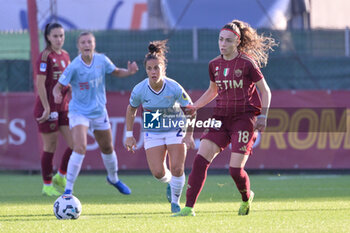 2024-11-17 - AS Roma's Benedetta Glionna  during the Italian Football Championship League A Women 2024/2025 match between AS Roma vs SS Lazio at the Tre Fontane stadium on 17 November 2024. - AS ROMA VS LAZIO WOMEN - ITALIAN SERIE A WOMEN - SOCCER