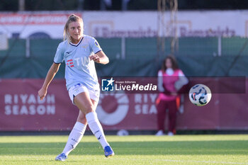 2024-11-17 - Lazio's Women Megan Connolly  during the Italian Football Championship League A Women 2024/2025 match between AS Roma vs SS Lazio at the Tre Fontane stadium on 17 November 2024. - AS ROMA VS LAZIO WOMEN - ITALIAN SERIE A WOMEN - SOCCER