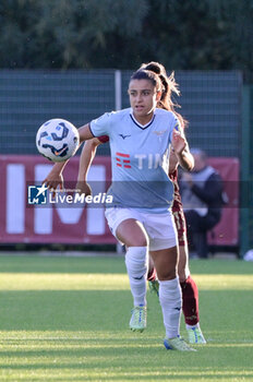 2024-11-17 - Lazio's Women Ines Belloumou  during the Italian Football Championship League A Women 2024/2025 match between AS Roma vs SS Lazio at the Tre Fontane stadium on 17 November 2024. - AS ROMA VS LAZIO WOMEN - ITALIAN SERIE A WOMEN - SOCCER