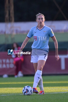 2024-11-17 - Lazio's Women Megan Connolly  during the Italian Football Championship League A Women 2024/2025 match between AS Roma vs SS Lazio at the Tre Fontane stadium on 17 November 2024. - AS ROMA VS LAZIO WOMEN - ITALIAN SERIE A WOMEN - SOCCER