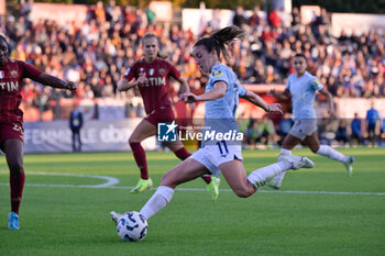 2024-11-17 - Lazio’s Women Clarisse Le Bihan  during the Italian Football Championship League A Women 2024/2025 match between AS Roma vs SS Lazio at the Tre Fontane stadium on 17 November 2024. - AS ROMA VS LAZIO WOMEN - ITALIAN SERIE A WOMEN - SOCCER