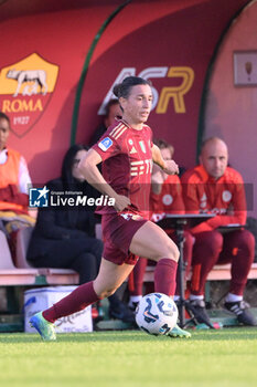 2024-11-17 - AS Roma's Lucia Di Guglielmo  during the Italian Football Championship League A Women 2024/2025 match between AS Roma vs SS Lazio at the Tre Fontane stadium on 17 November 2024. - AS ROMA VS LAZIO WOMEN - ITALIAN SERIE A WOMEN - SOCCER