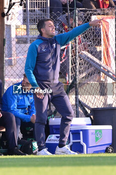 2024-11-17 - Lazio's Women head coach Gianluca Grassadonia  during the Italian Football Championship League A Women 2024/2025 match between AS Roma vs SS Lazio at the Tre Fontane stadium on 17 November 2024. - AS ROMA VS LAZIO WOMEN - ITALIAN SERIE A WOMEN - SOCCER