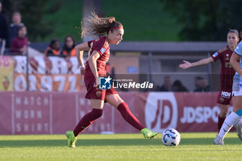 2024-11-17 - AS Roma's Benedetta Glionna  during the Italian Football Championship League A Women 2024/2025 match between AS Roma vs SS Lazio at the Tre Fontane stadium on 17 November 2024. - AS ROMA VS LAZIO WOMEN - ITALIAN SERIE A WOMEN - SOCCER