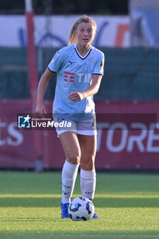 2024-11-17 - Lazio’s Women Federica D'Auria  during the Italian Football Championship League A Women 2024/2025 match between AS Roma vs SS Lazio at the Tre Fontane stadium on 17 November 2024. - AS ROMA VS LAZIO WOMEN - ITALIAN SERIE A WOMEN - SOCCER