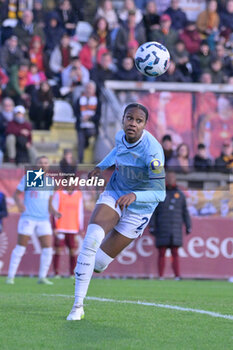 2024-11-17 - Lazio's Women Carina Baltrip-Reyes  during the Italian Football Championship League A Women 2024/2025 match between AS Roma vs SS Lazio at the Tre Fontane stadium on 17 November 2024. - AS ROMA VS LAZIO WOMEN - ITALIAN SERIE A WOMEN - SOCCER