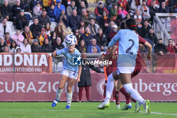 2024-11-17 - AS Roma's Lucia Di Guglielmo goal 1-0 during the Italian Football Championship League A Women 2024/2025 match between AS Roma vs SS Lazio at the Tre Fontane stadium on 17 November 2024. - AS ROMA VS LAZIO WOMEN - ITALIAN SERIE A WOMEN - SOCCER