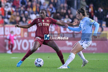 2024-11-17 - AS Roma's Hawa Cissoko  during the Italian Football Championship League A Women 2024/2025 match between AS Roma vs SS Lazio at the Tre Fontane stadium on 17 November 2024. - AS ROMA VS LAZIO WOMEN - ITALIAN SERIE A WOMEN - SOCCER