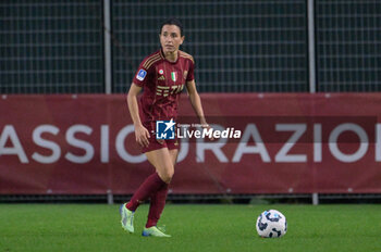 2024-11-17 - AS Roma's Lucia Di Guglielmo  during the Italian Football Championship League A Women 2024/2025 match between AS Roma vs SS Lazio at the Tre Fontane stadium on 17 November 2024. - AS ROMA VS LAZIO WOMEN - ITALIAN SERIE A WOMEN - SOCCER