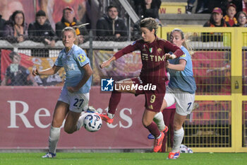 2024-11-17 - AS Roma's Valentina Giacinti  during the Italian Football Championship League A Women 2024/2025 match between AS Roma vs SS Lazio at the Tre Fontane stadium on 17 November 2024. - AS ROMA VS LAZIO WOMEN - ITALIAN SERIE A WOMEN - SOCCER