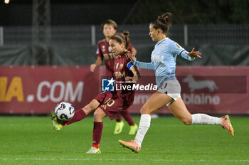 2024-11-17 - AS Roma's Manuela Giugliano  during the Italian Football Championship League A Women 2024/2025 match between AS Roma vs SS Lazio at the Tre Fontane stadium on 17 November 2024. - AS ROMA VS LAZIO WOMEN - ITALIAN SERIE A WOMEN - SOCCER