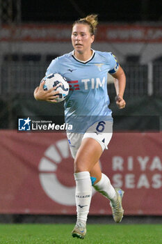 2024-11-17 - Lazio's Women Louise Eriksen  during the Italian Football Championship League A Women 2024/2025 match between AS Roma vs SS Lazio at the Tre Fontane stadium on 17 November 2024. - AS ROMA VS LAZIO WOMEN - ITALIAN SERIE A WOMEN - SOCCER