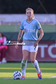 2024-11-17 - Lazio's Women Megan Connolly  during the Italian Football Championship League A Women 2024/2025 match between AS Roma vs SS Lazio at the Tre Fontane stadium on 17 November 2024. - AS ROMA VS LAZIO WOMEN - ITALIAN SERIE A WOMEN - SOCCER