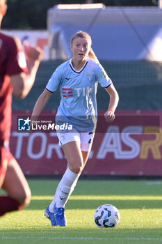 2024-11-17 - Lazio’s Women Federica D'Auria  during the Italian Football Championship League A Women 2024/2025 match between AS Roma vs SS Lazio at the Tre Fontane stadium on 17 November 2024. - AS ROMA VS LAZIO WOMEN - ITALIAN SERIE A WOMEN - SOCCER