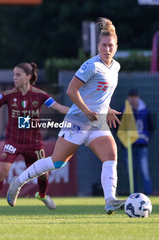 2024-11-17 - Lazio's Women Louise Eriksen  during the Italian Football Championship League A Women 2024/2025 match between AS Roma vs SS Lazio at the Tre Fontane stadium on 17 November 2024. - AS ROMA VS LAZIO WOMEN - ITALIAN SERIE A WOMEN - SOCCER