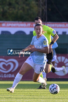 2024-11-17 - Lazio’s Women Clarisse Le Bihan  during the Italian Football Championship League A Women 2024/2025 match between AS Roma vs SS Lazio at the Tre Fontane stadium on 17 November 2024. - AS ROMA VS LAZIO WOMEN - ITALIAN SERIE A WOMEN - SOCCER