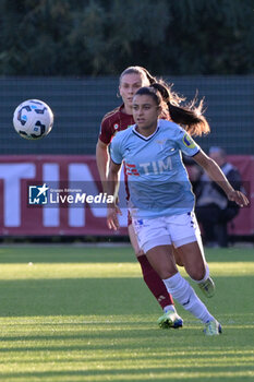 2024-11-17 - Lazio's Women Ines Belloumou  during the Italian Football Championship League A Women 2024/2025 match between AS Roma vs SS Lazio at the Tre Fontane stadium on 17 November 2024. - AS ROMA VS LAZIO WOMEN - ITALIAN SERIE A WOMEN - SOCCER