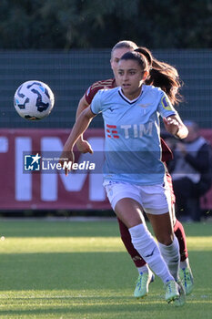 2024-11-17 - Lazio's Women Ines Belloumou  during the Italian Football Championship League A Women 2024/2025 match between AS Roma vs SS Lazio at the Tre Fontane stadium on 17 November 2024. - AS ROMA VS LAZIO WOMEN - ITALIAN SERIE A WOMEN - SOCCER